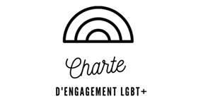 Charte d'engagement LGBT+ Logo