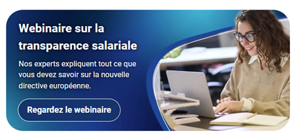 Webinaire sur la transparence salariale