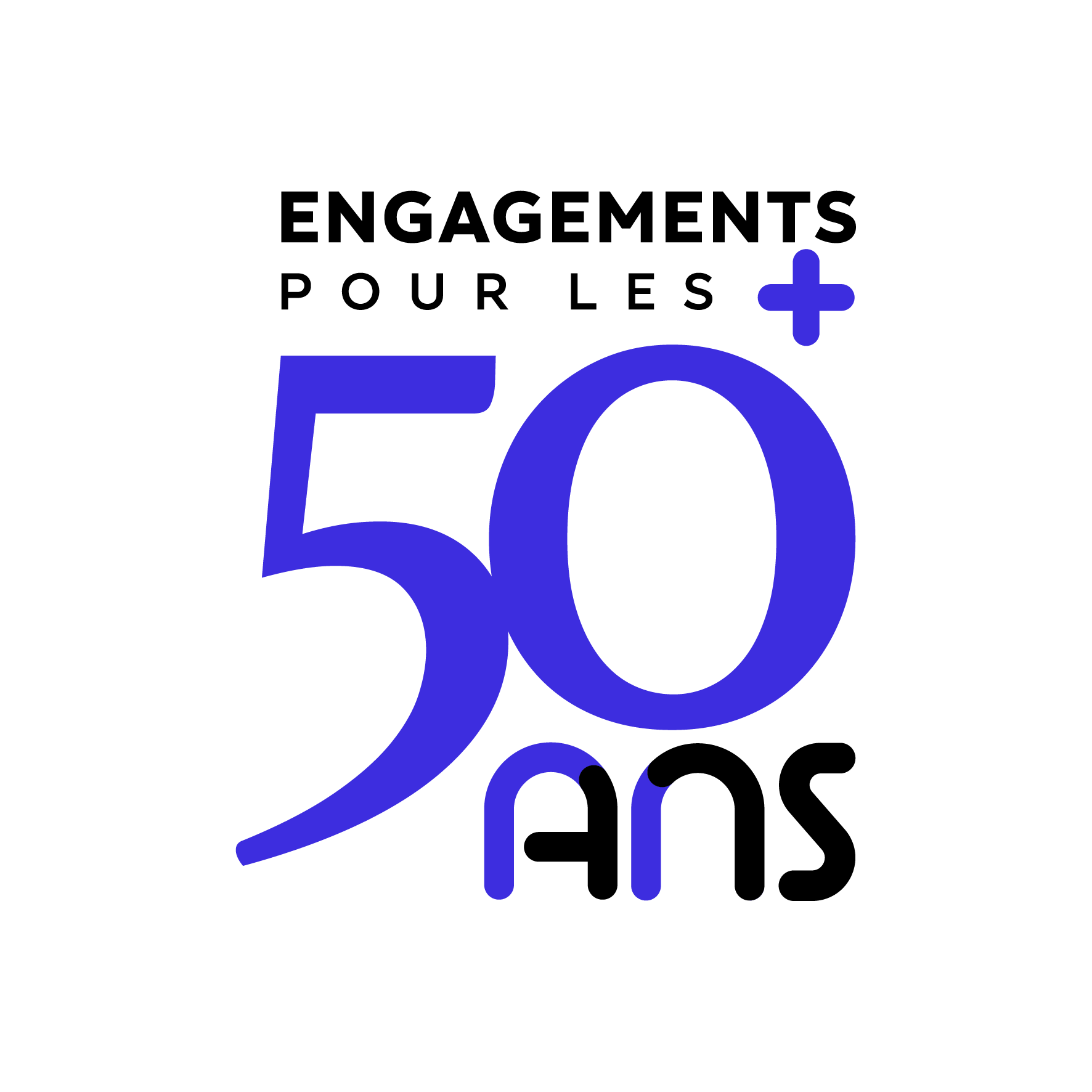 Logo engagement 50 ans