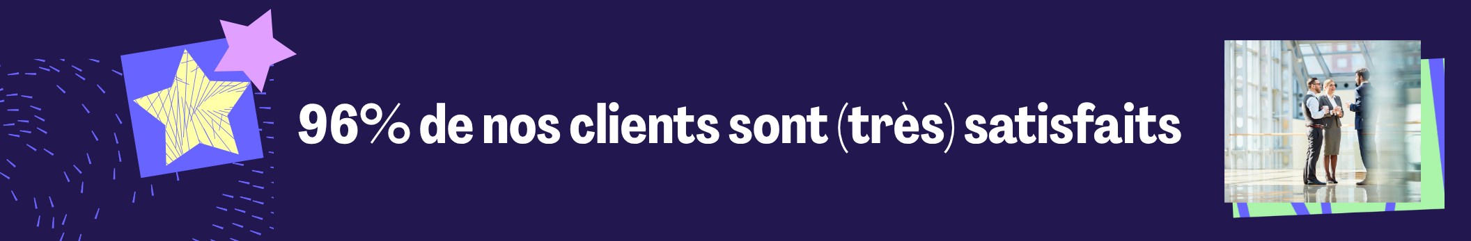 96% des clients Michael Page sont satisfaits ou très satisfaits des services