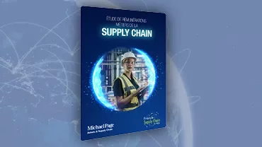 Couverture d'un rapport sur les métiers de la supply chain.
