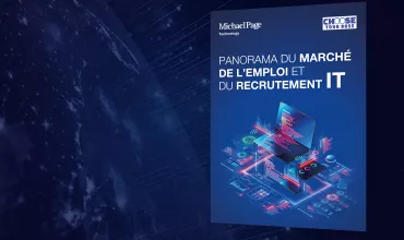 Couverture du livret sur le marché de l'emploi et du recrutement IT.