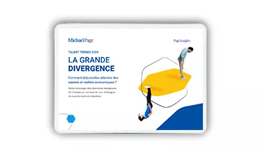 Couverture d'un rapport sur les tendances du talent en 2024