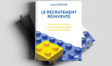 Livre 'Le Recrutement Réinventé' par Isabelle Bastide - pile de 3 livres