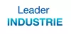 Texte 'Leader INDUSTRIE' en bleu.