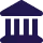Symbole représentant un bâtiment bancaire